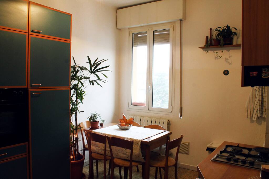 Kitchen area view