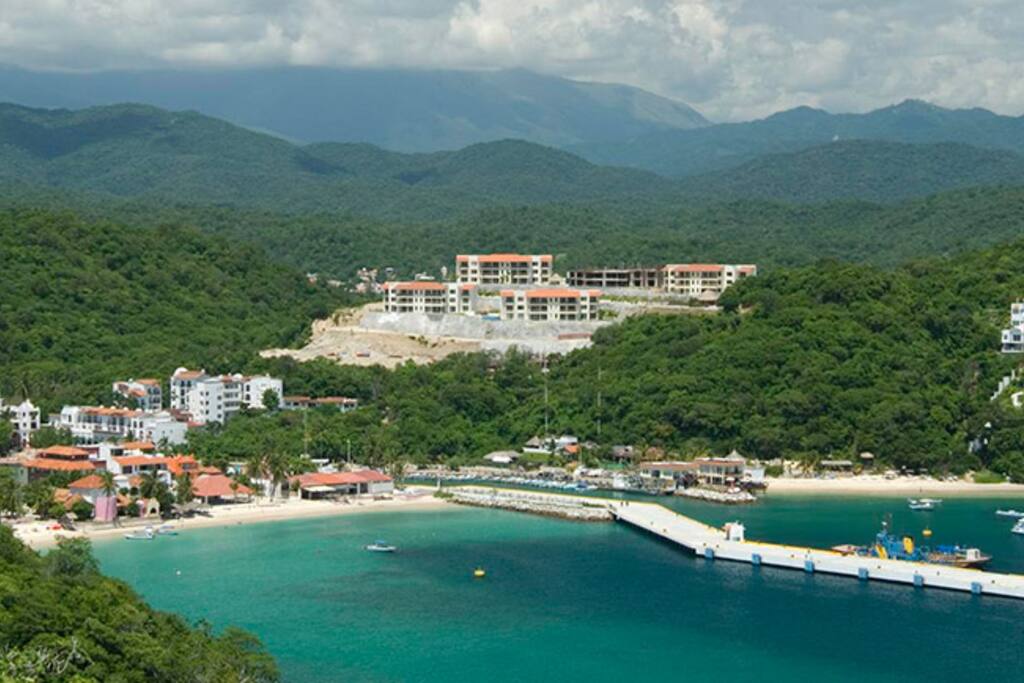 Santa Cruz Huatulco view