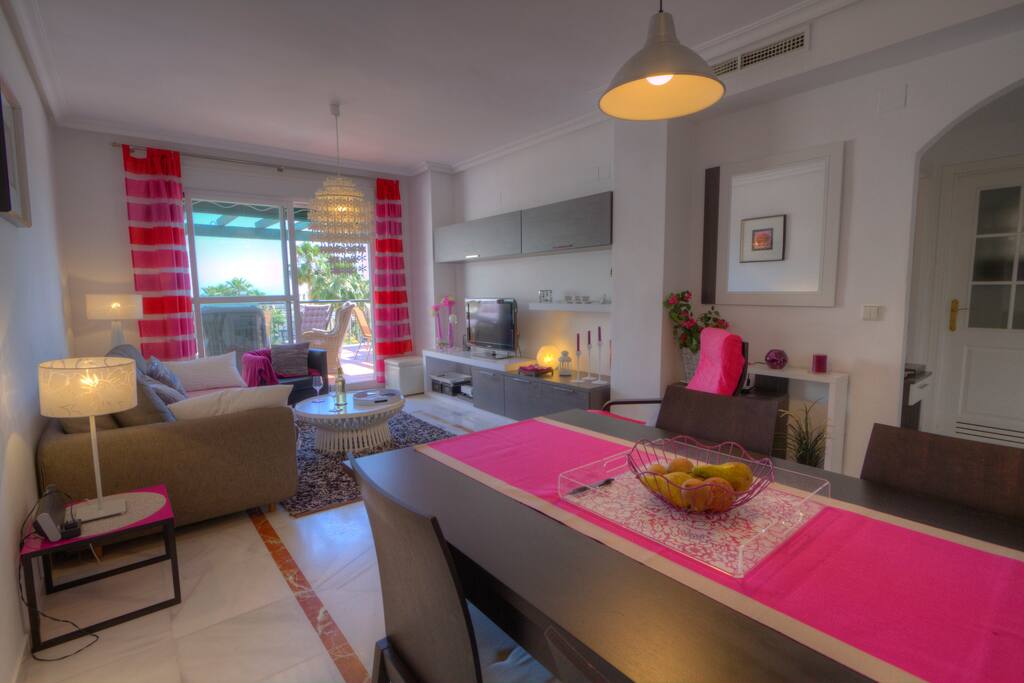 Living and dining room