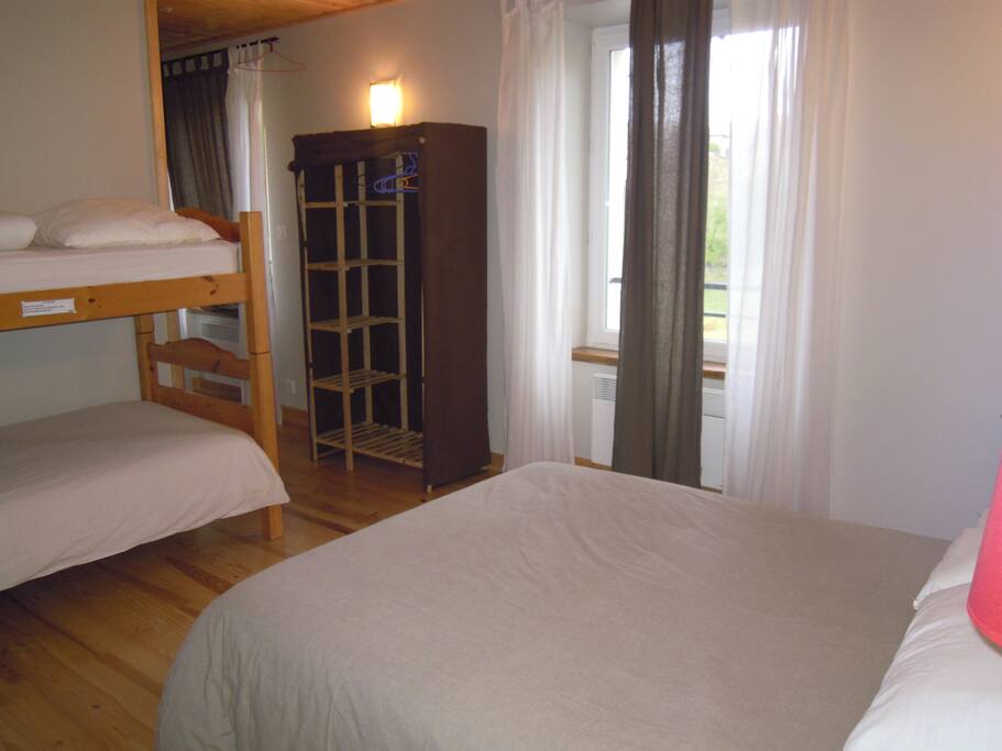 vue de la 1ere chambre