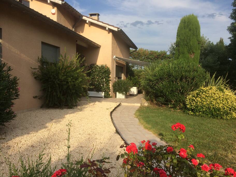 Entrée de la maison