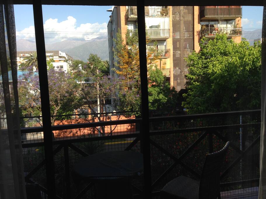 Vista hacia el exterior