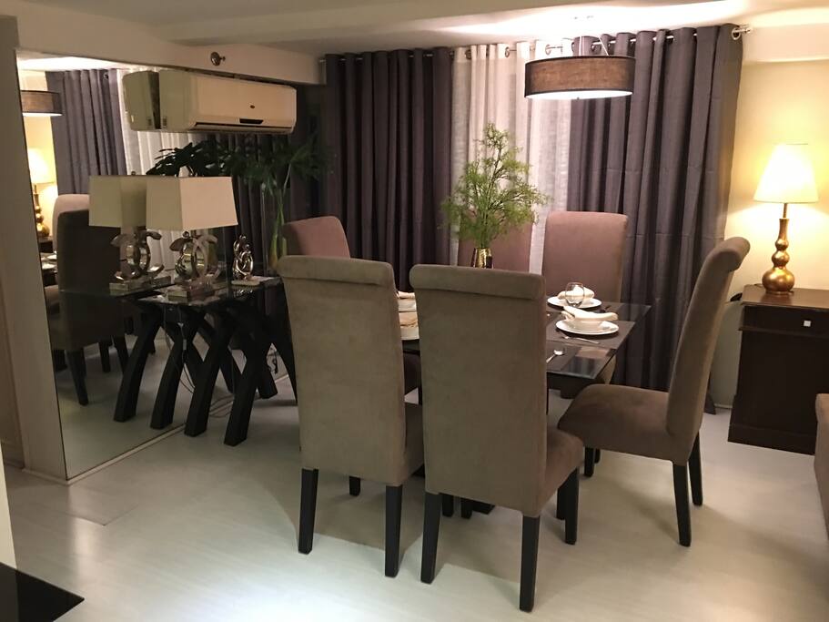 enjoy dining just like at home. a private but yet relaxing sanctuary just the way you want it.