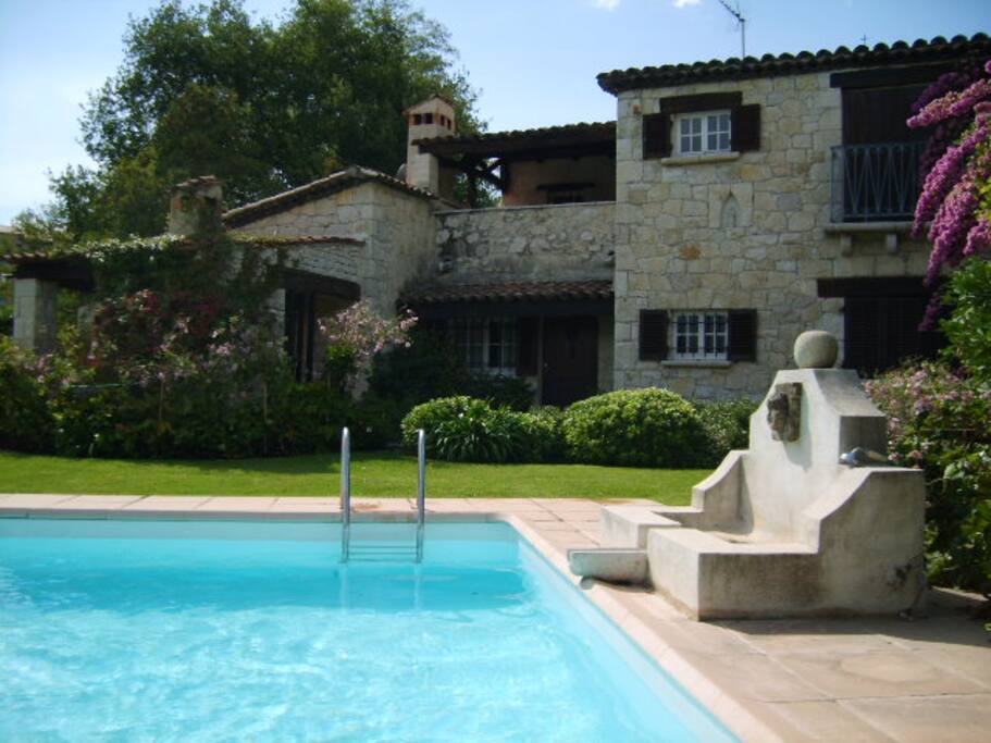Front of the Villa