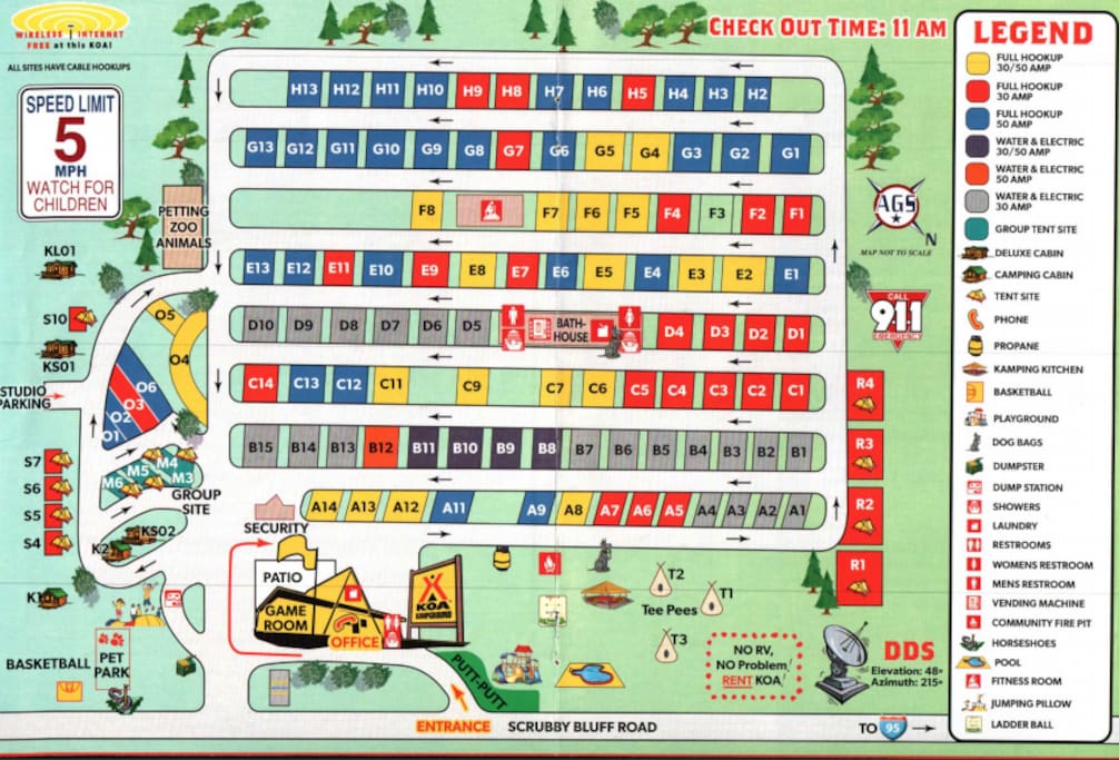 Campground Map