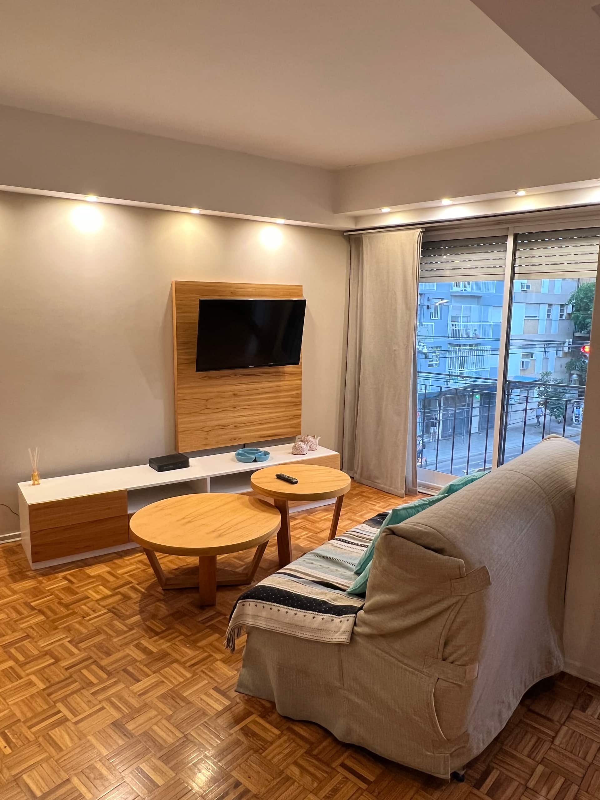 Apartamento de 2 ambientes com 1 quarto em Palermo Soho