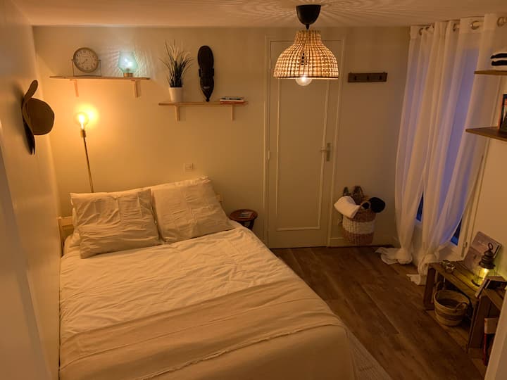 Gezellige en leuk ingerichte kamer