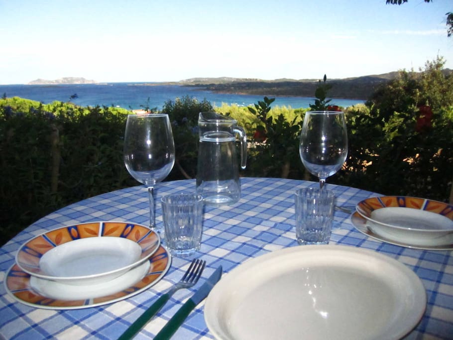 Beautiful sea view from the terrace
