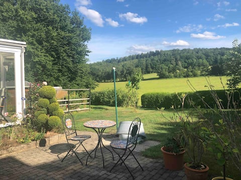 Large apartment with conservatory in the Sauerland