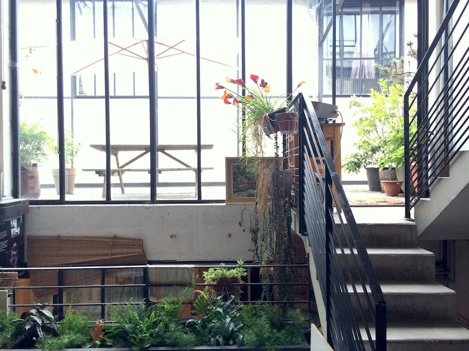 Entrée du Loft