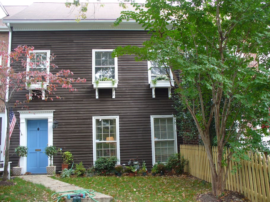 lovely house on quiet residential street in historic district
