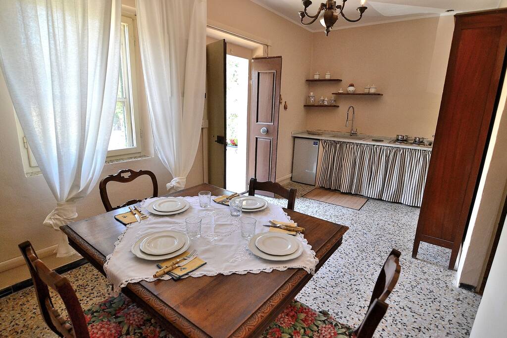 The Kitchen with Dining Area and the entrance!