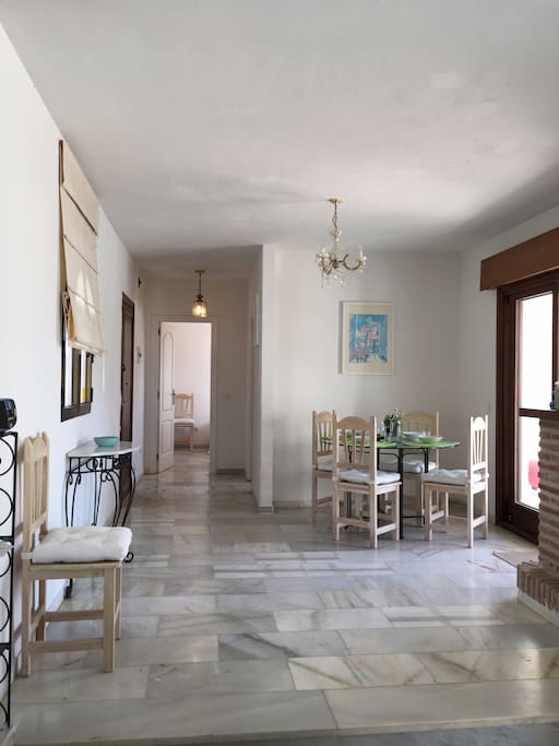 Spacious, open-plan interiors for entertaining and relaxing