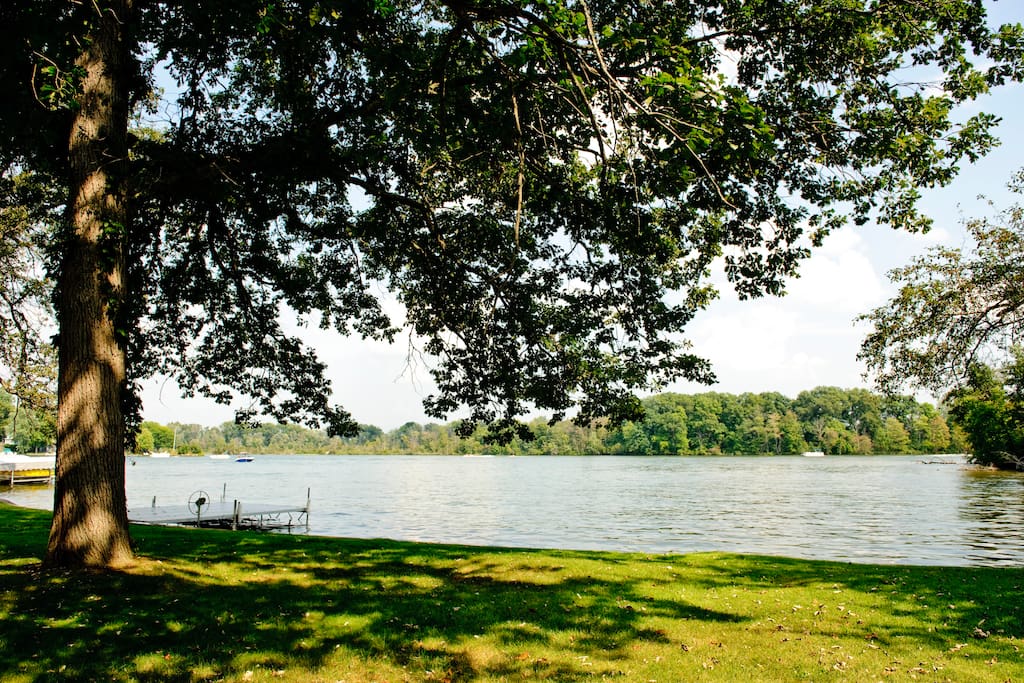 Cozy Lakehouse on Marble Lake Huizen te Huur in Quincy, Michigan