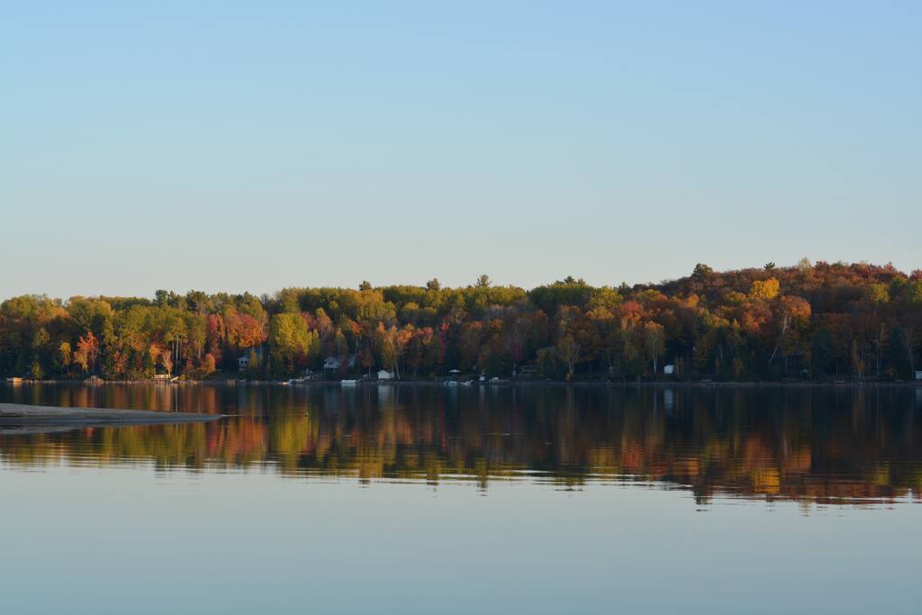 Autumn View from Dock.