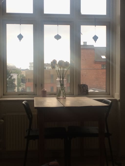 This is where you eat breakfast