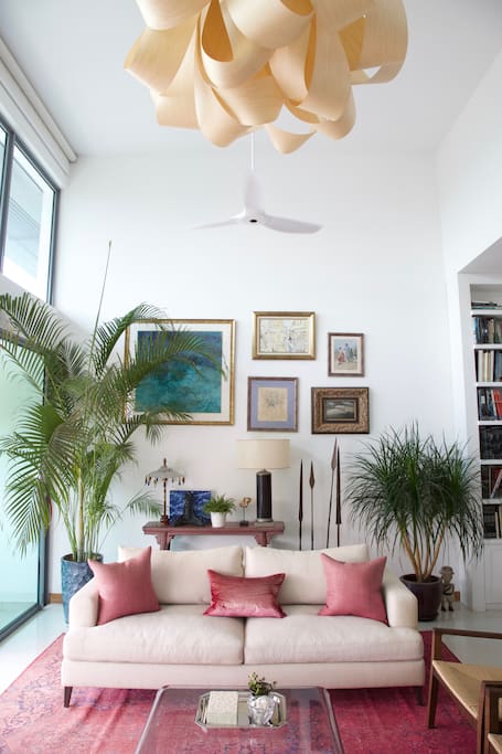 Living room detail.