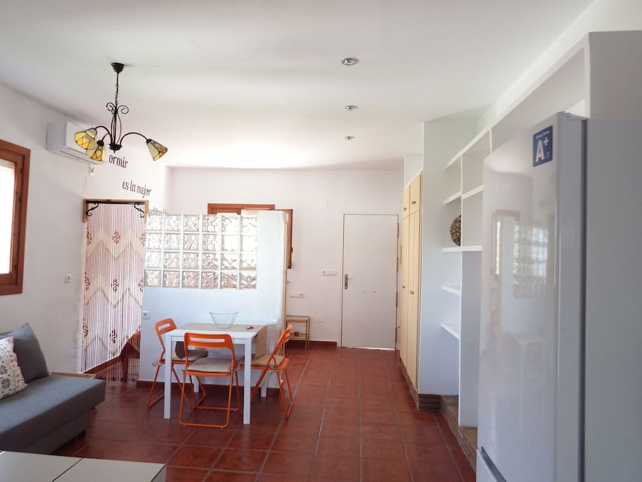 Loft 34 metros cuadrados ubicado en un entorno rural, a dos kilometros de la playa.