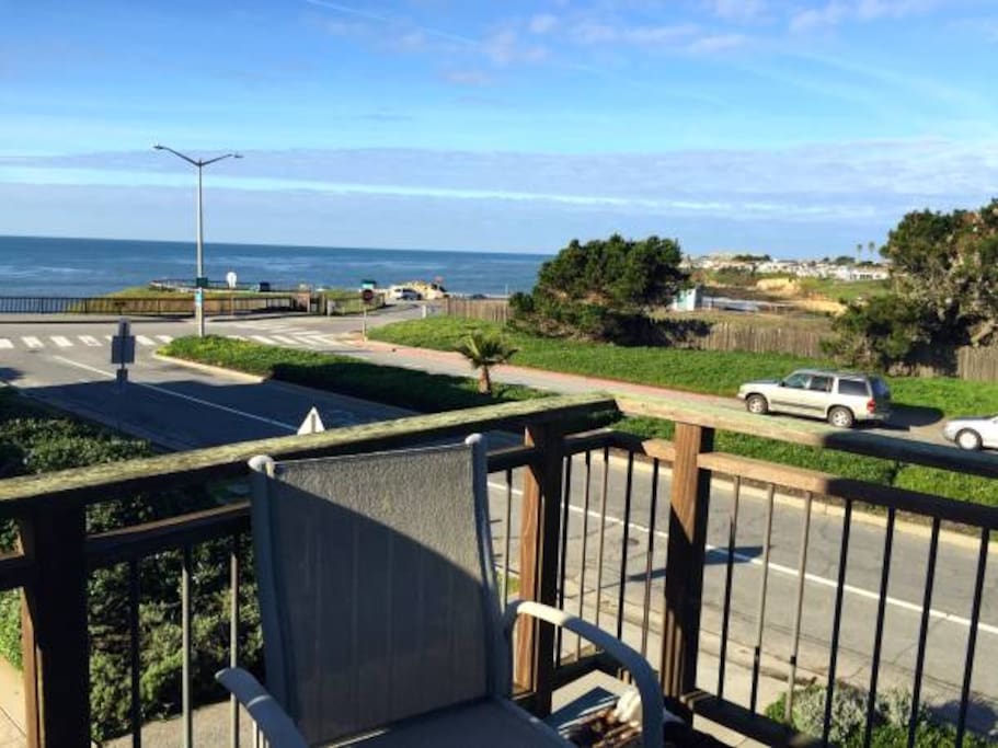 View from deck