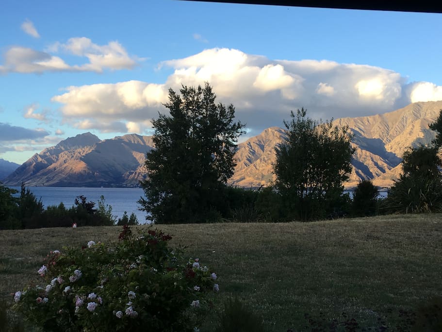 View from kitchen window