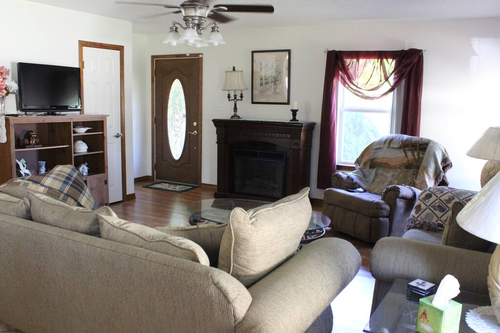 Open concept living room