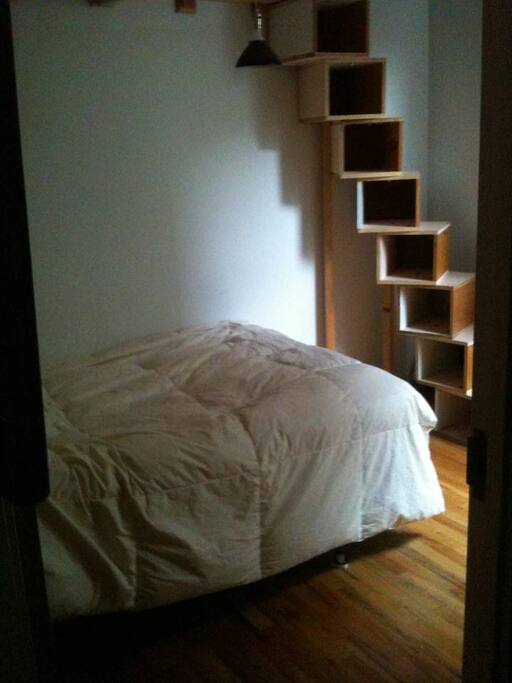 This is your room. It has more furnishings now than in the photo, but you can change it as you wish.