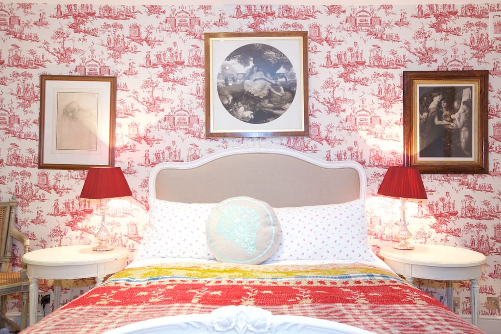 The master bedroom