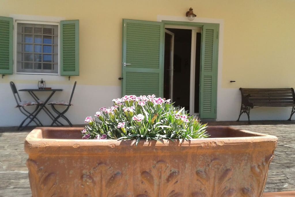 Ingresso indipendente dal patio
