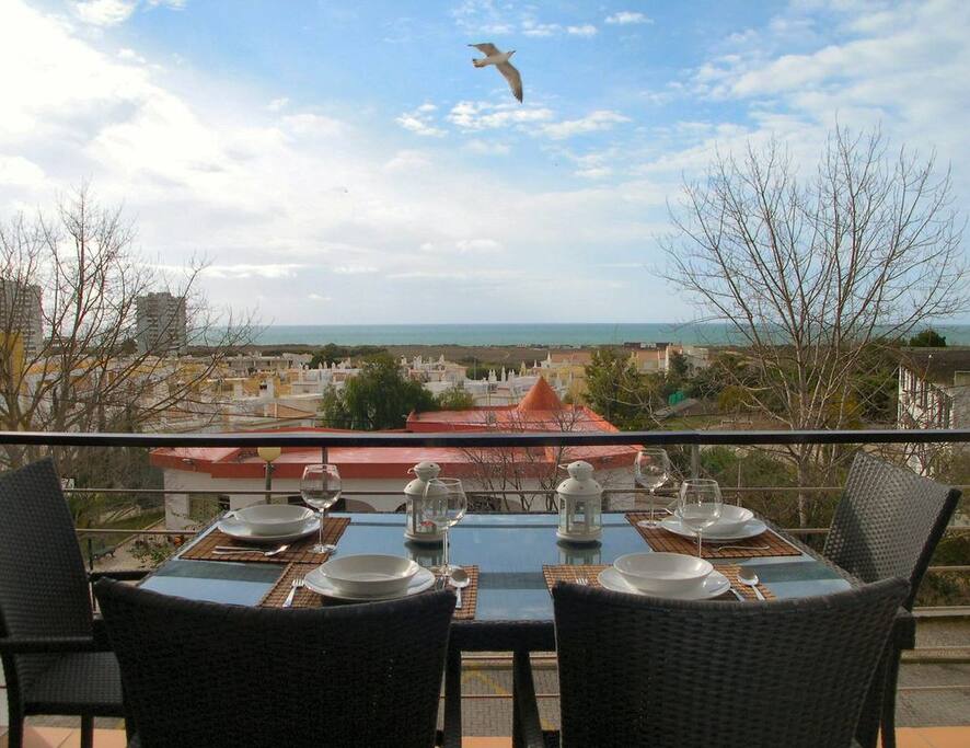 Sunny South facing terrace