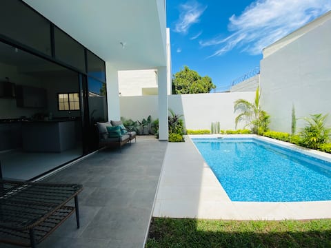 San Miguel Villa Style home with pool