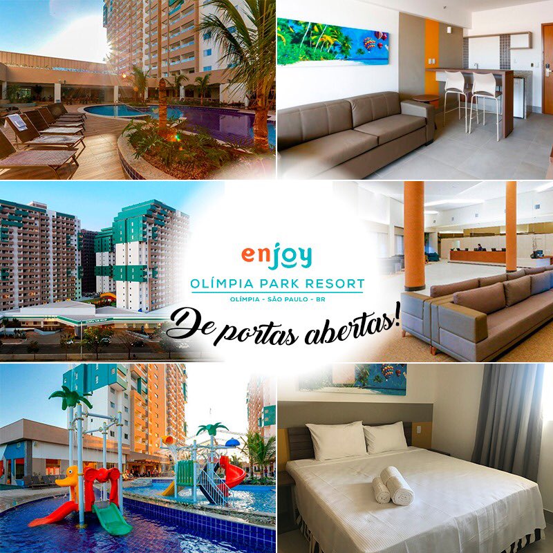 The image presents a vibrant resort environment featuring a swimming pool area with lounge chairs and shaded spots. A modern seating area with a sofa and dining table is visible. Nearby, a colorful children's play structure is seen. A well-appointed sleeping area with neatly arranged towels is also included.