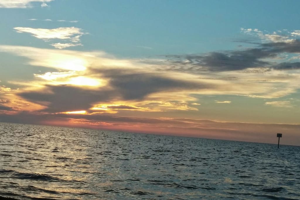 One of the daily sunsets