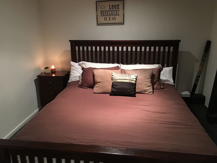 Bedroom with King bed