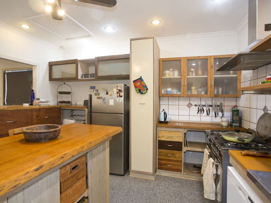 The gourmet kitchen is ready for your creations