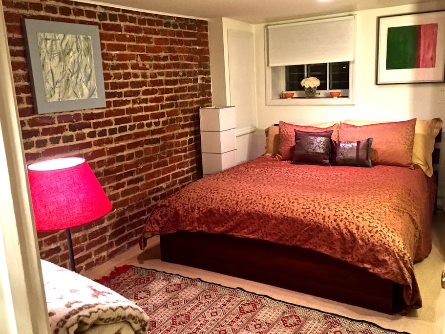 Bedroom: Full closet, chest of drawers; plenty of extra pillows & blankets