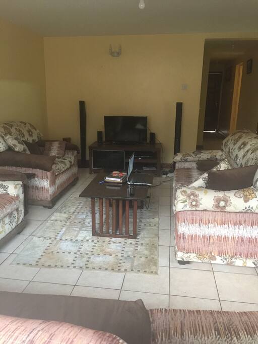 Enjoy some entertainment while in the living room