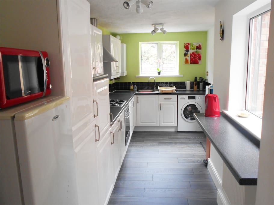 Recently decorated kitchen