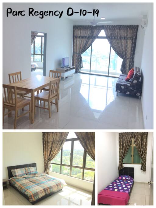Parc Regency Service Apartment Unit D-10-19, Living & Dining