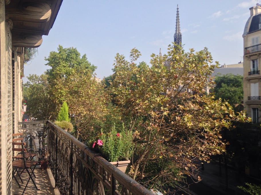 Joli balcon orienté Est