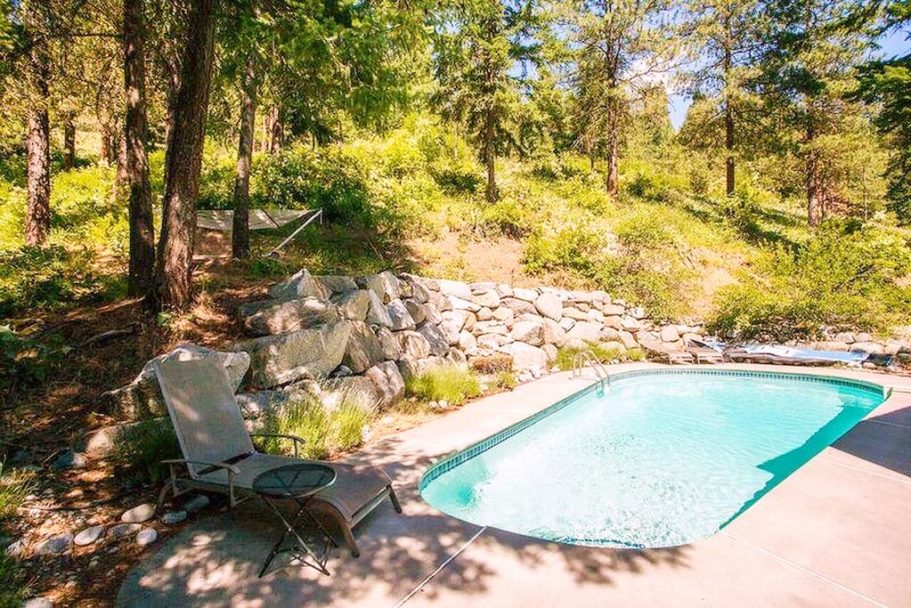 Heated in-ground pool available May through September