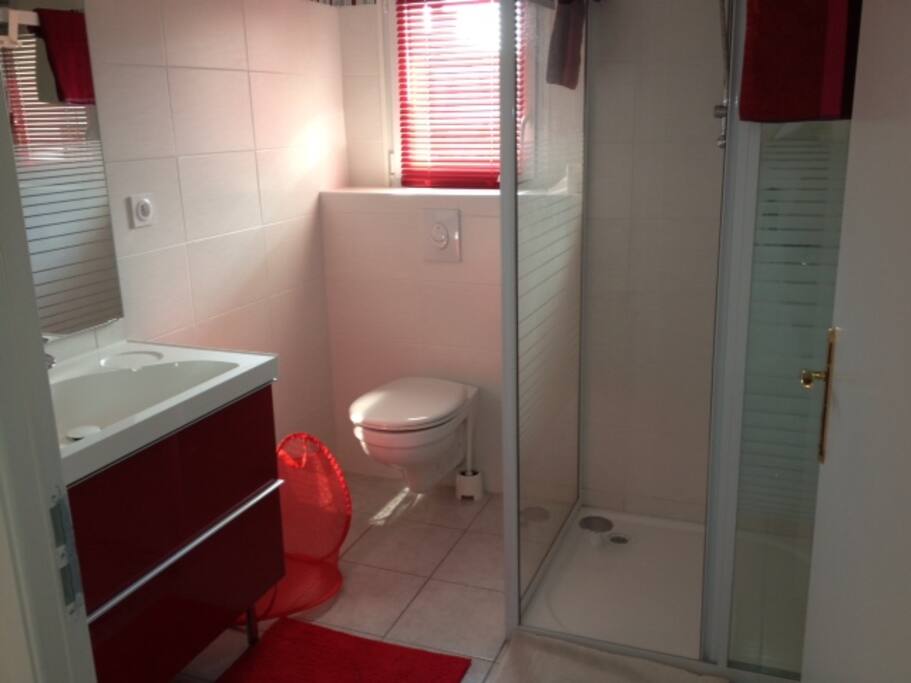 La salle de bain et WC