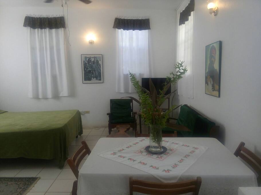 Unit two, room, table corner