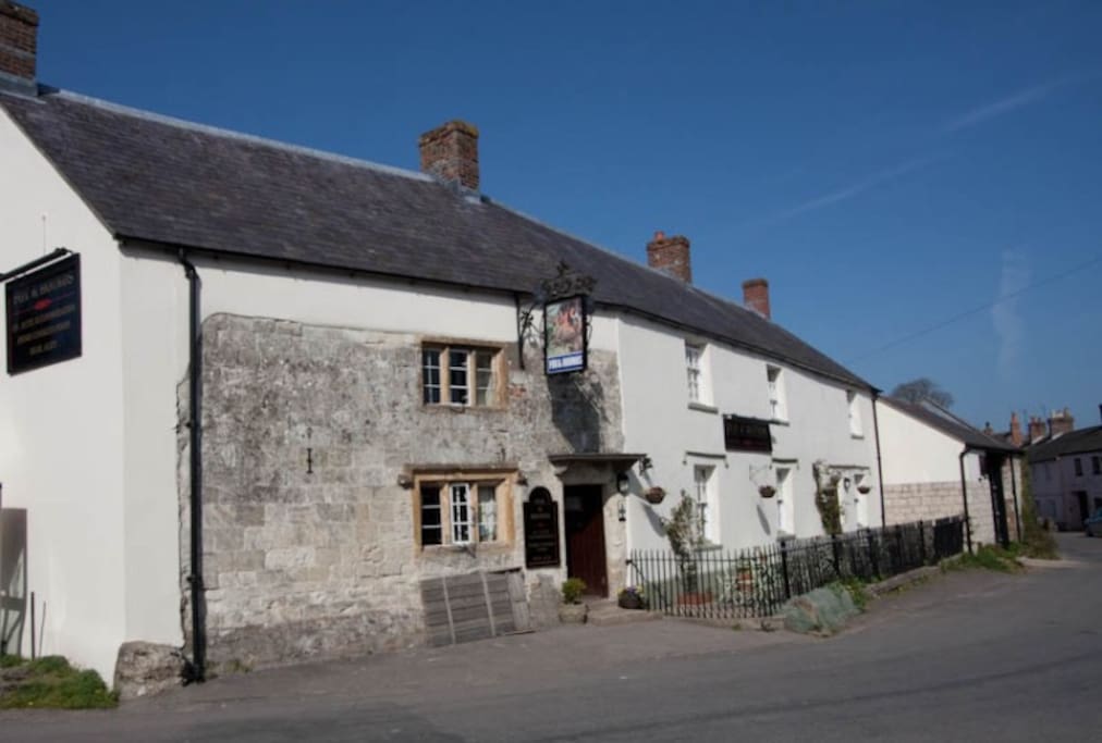 The village pub -The fox and hounds