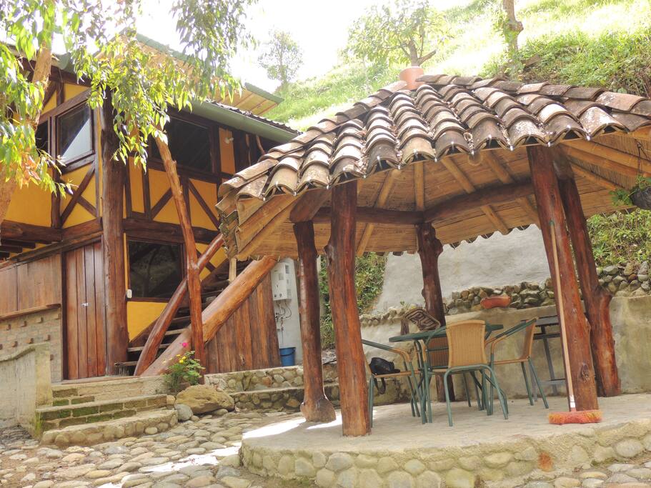 Zonas comunes area de BBQ