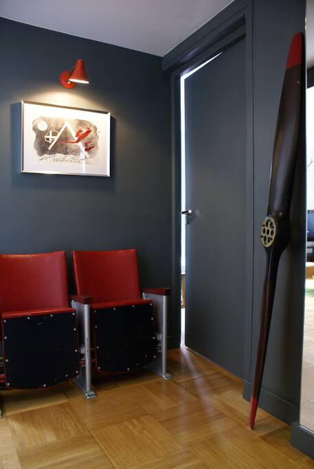 L'entrée de l'appartement