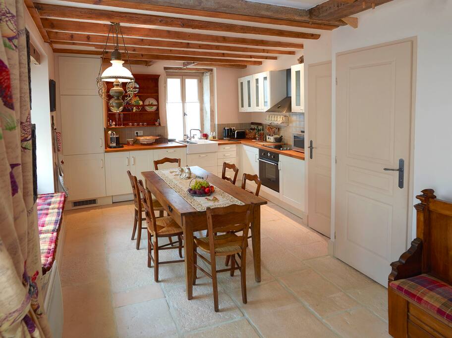 Open plan dining room