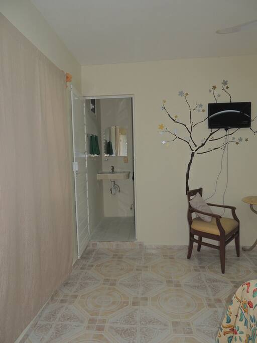 Habitación con baño