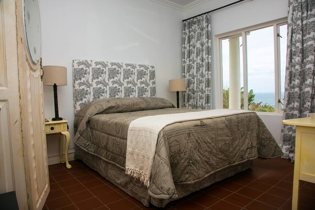 Spacious main bedroom with stunning decor