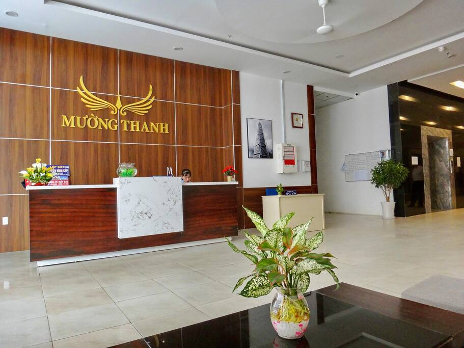 Lobby of Apartmenapartment OC1B block. You check in at lobby.
