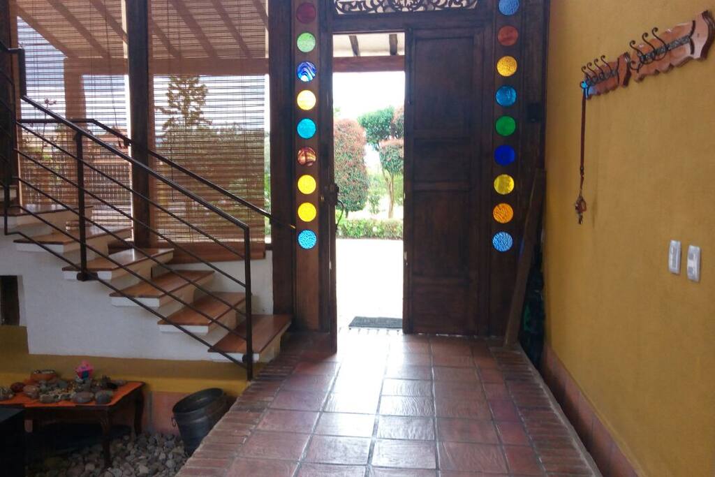 Entrada a la casa